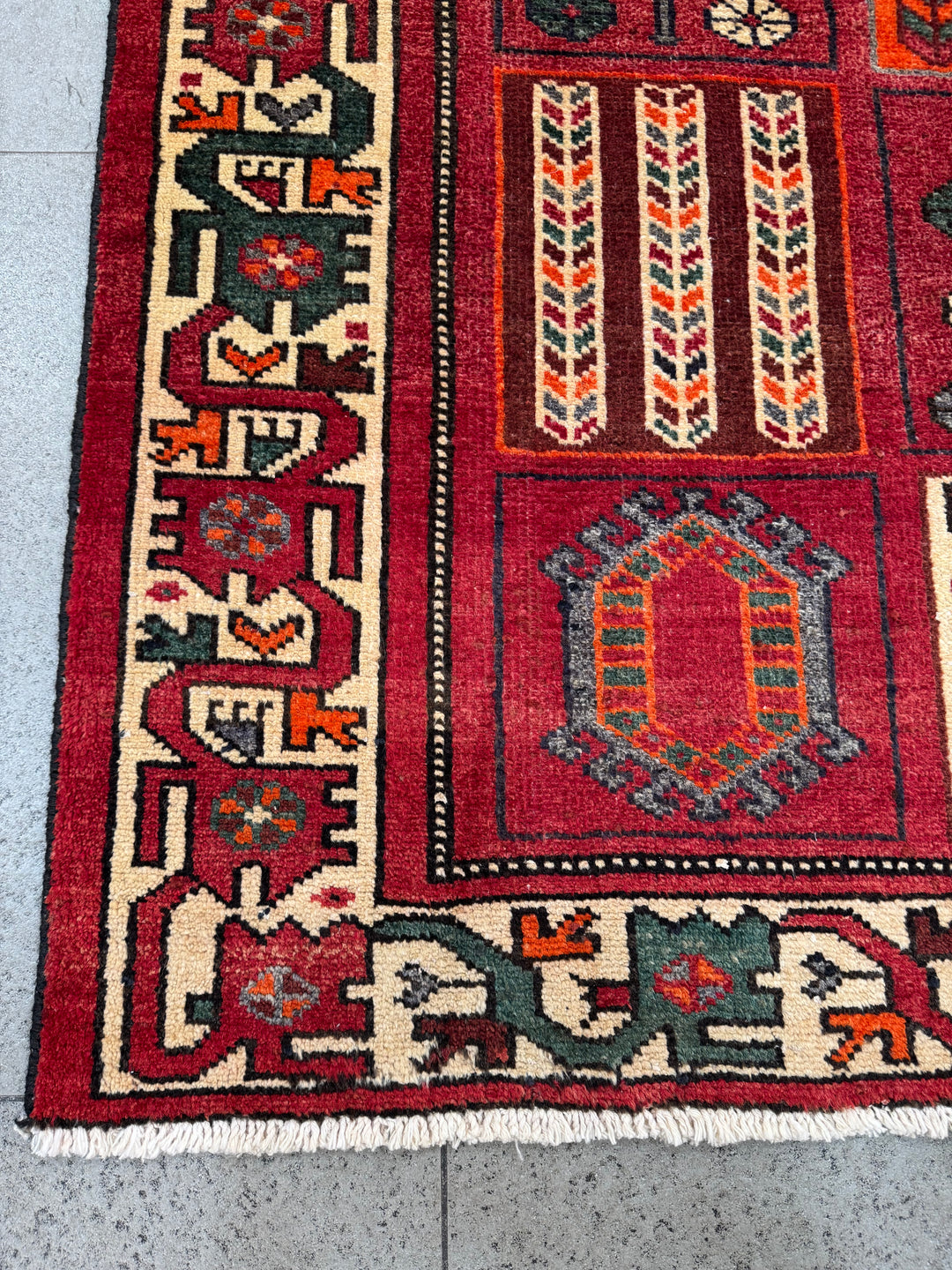 Persian rug - tribal design