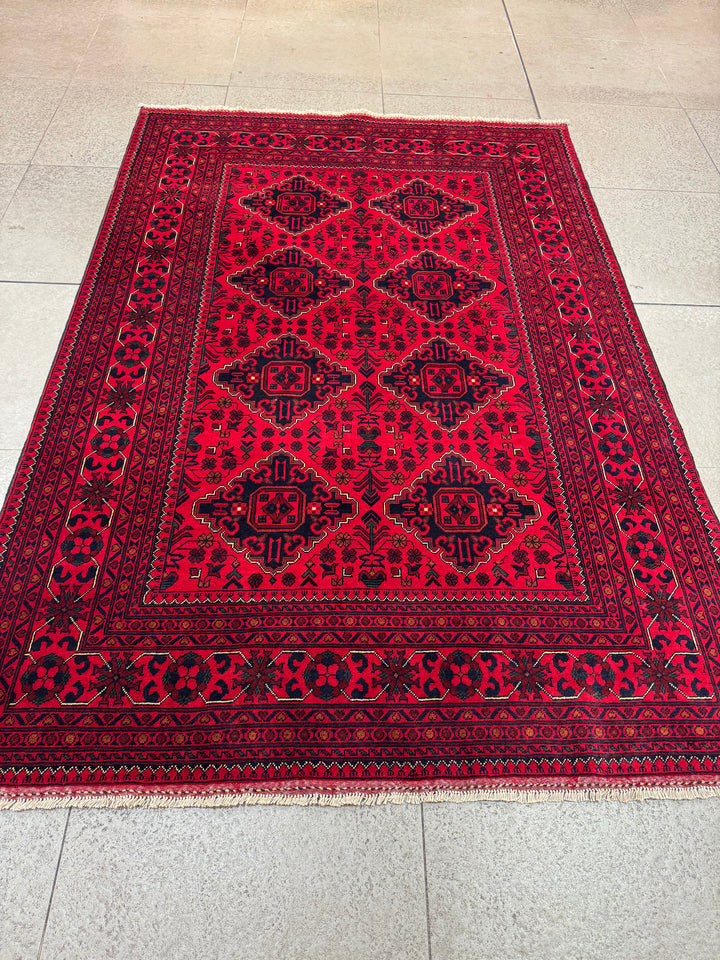 Classic light hand made rug