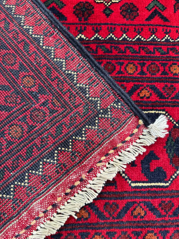 Classic light hand made rug