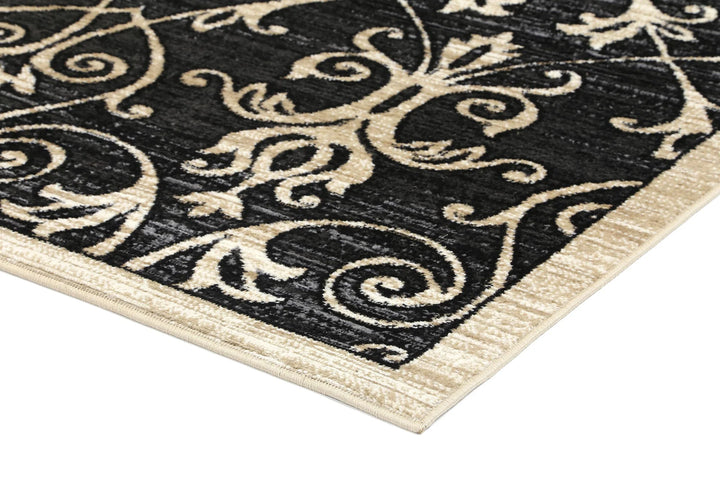 London Vines Grey Beige Rug