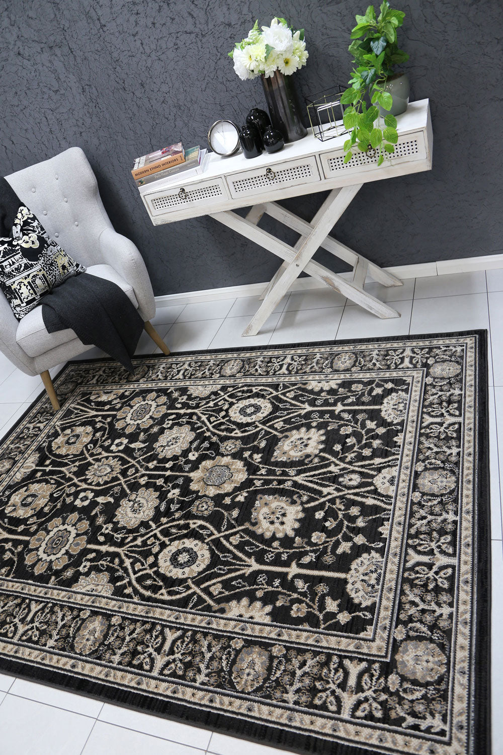 London Ziegler Grey Rug