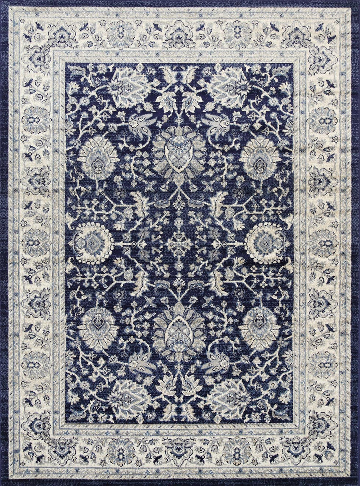 London Ziegler Navy Rug