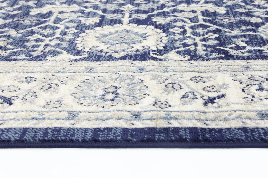 London Ziegler Navy Rug
