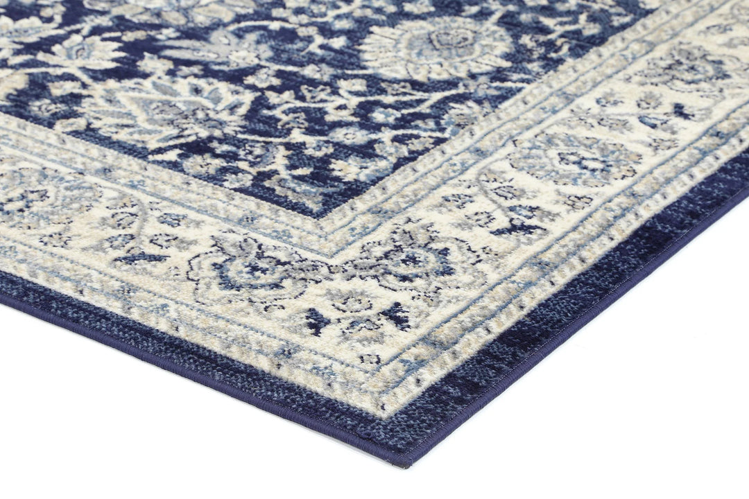 London Ziegler Navy Rug