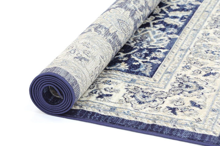 London Ziegler Navy Rug