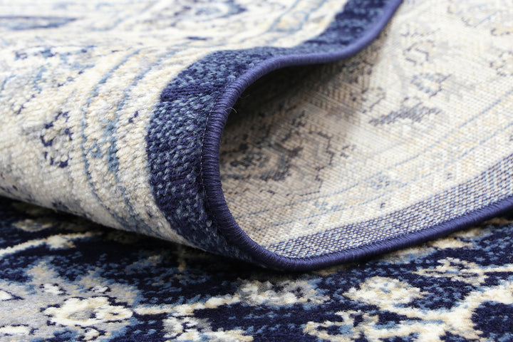 London Ziegler Navy Rug