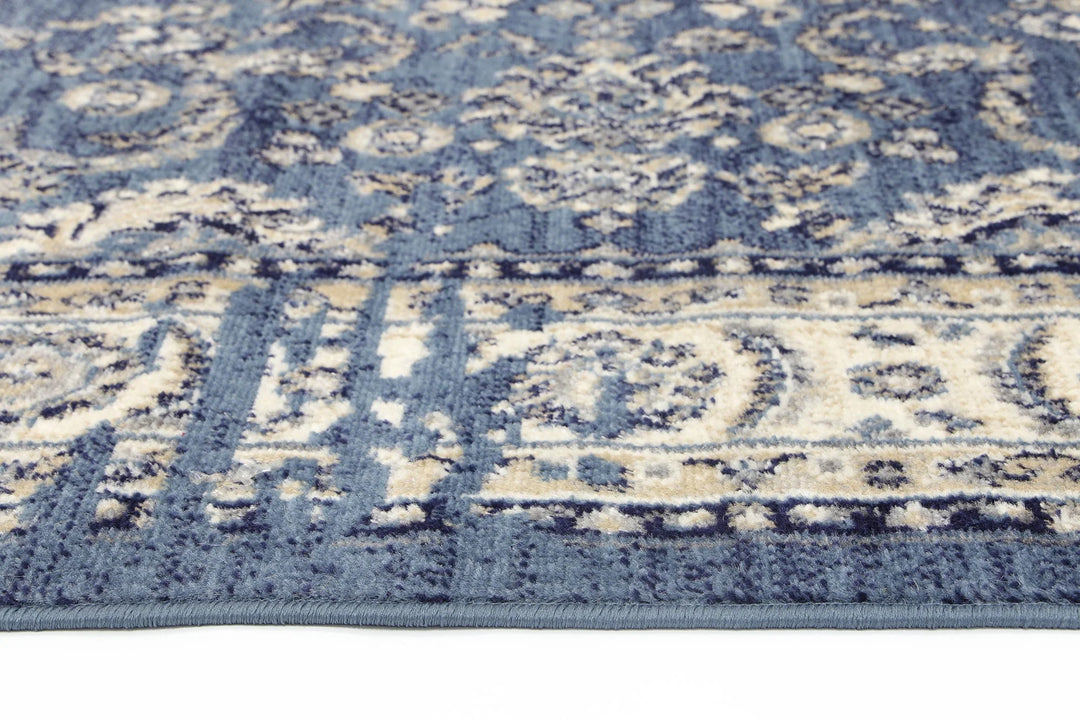 London Ziegler Distressed Navy Rug
