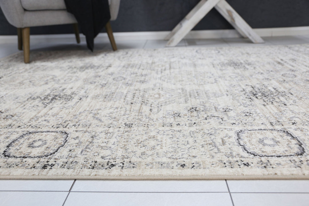 London Ziegler Cream Grey Rug