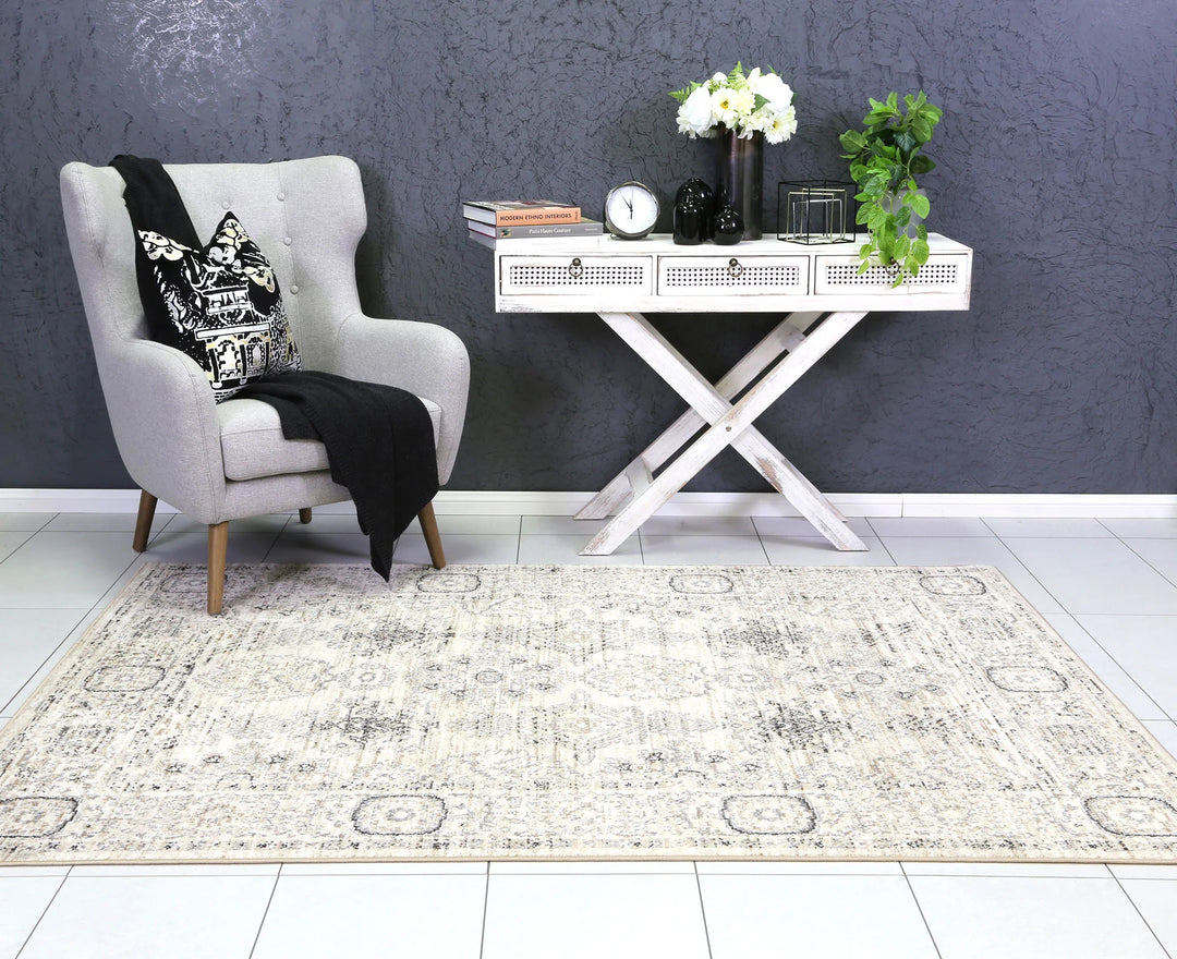London Ziegler Cream Grey Rug