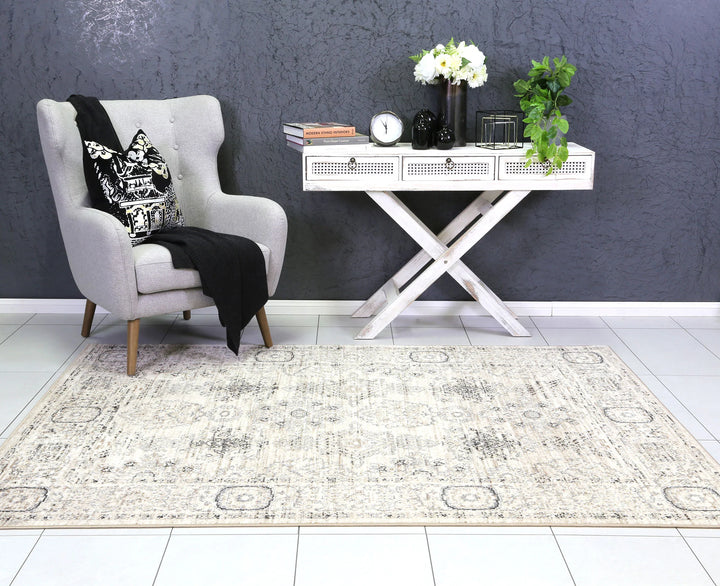 London Ziegler Cream Grey Rug