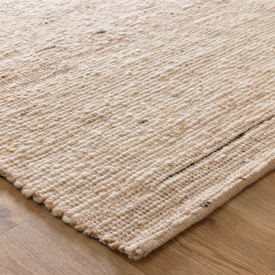 Temple Beige Wool & Jute rug