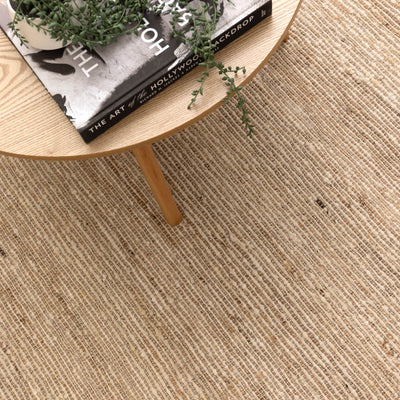 Temple Beige Wool & Jute rug