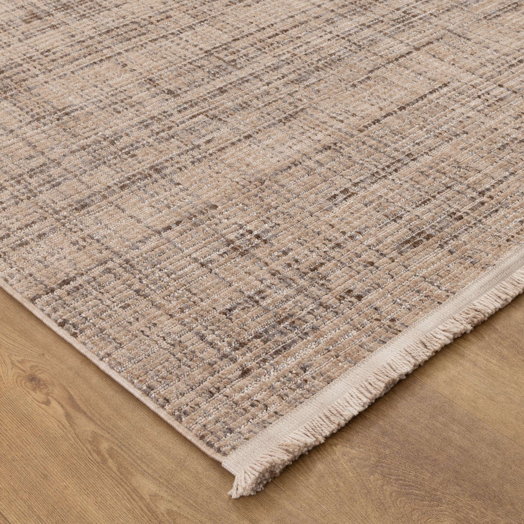 Venice Distressed Look Beige Grey Rug - CH03