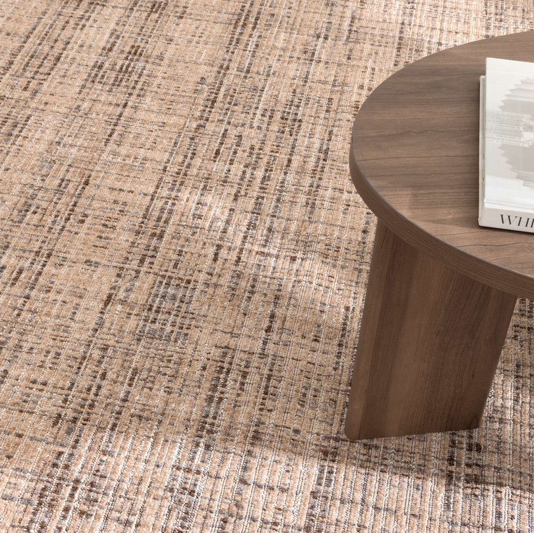 Venice Distressed Look Beige Grey Rug - CH03