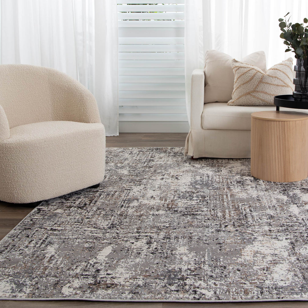 Roma Grey Modern Rug