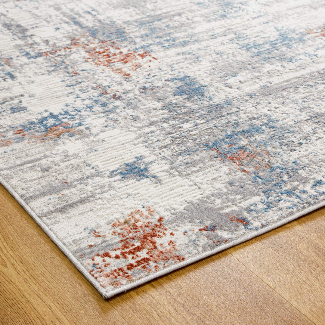 Roma Grey Multi Modern Rug