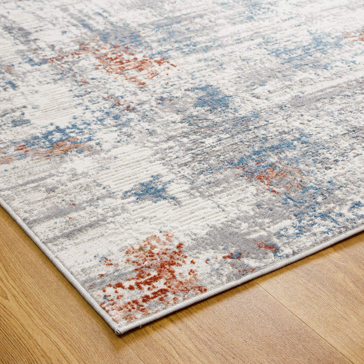 Roma Grey Multi Modern Rug