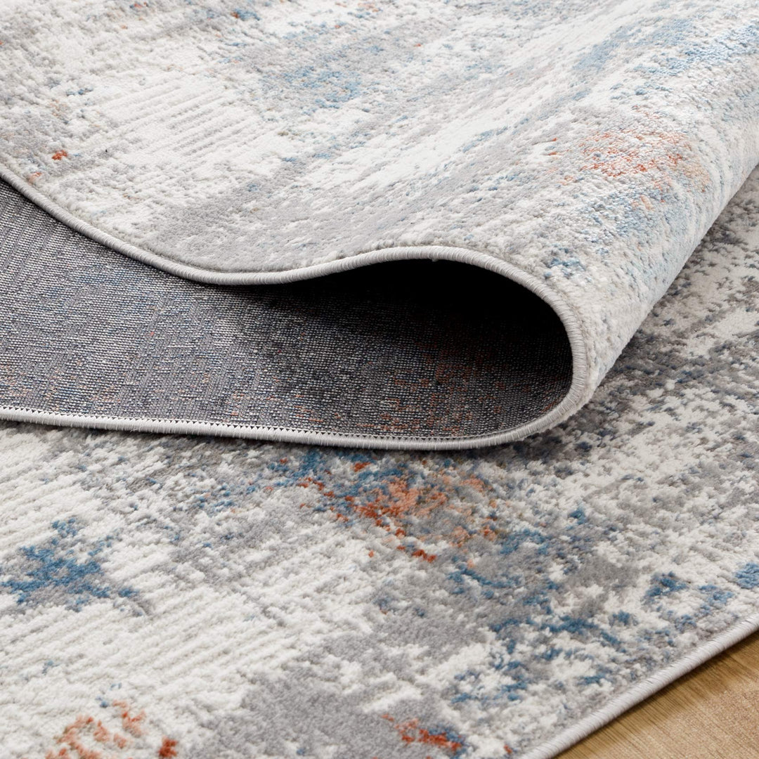 Roma Grey Multi Modern Rug