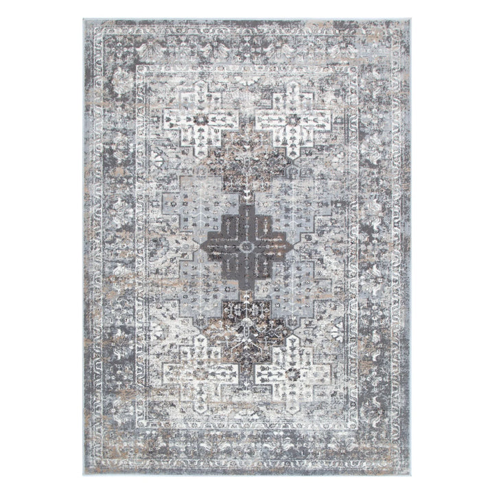 Roma Grey Oriental Rug