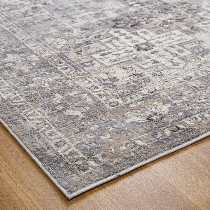 Roma Grey Oriental Rug