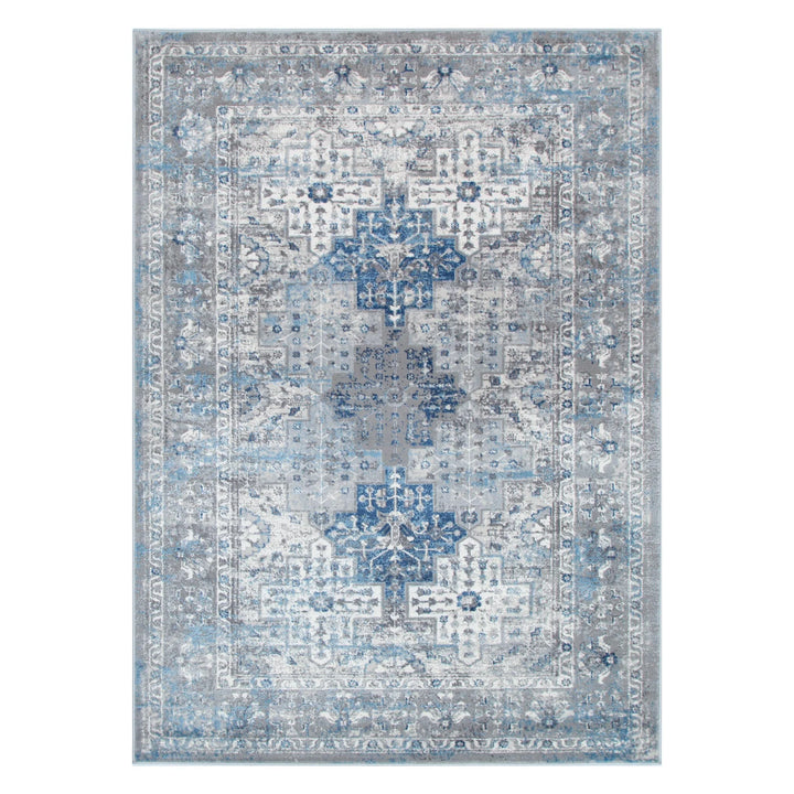 Roma Navy Blue Oriental Rug