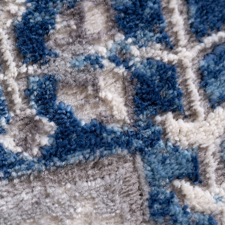 Roma Navy Blue Oriental Rug