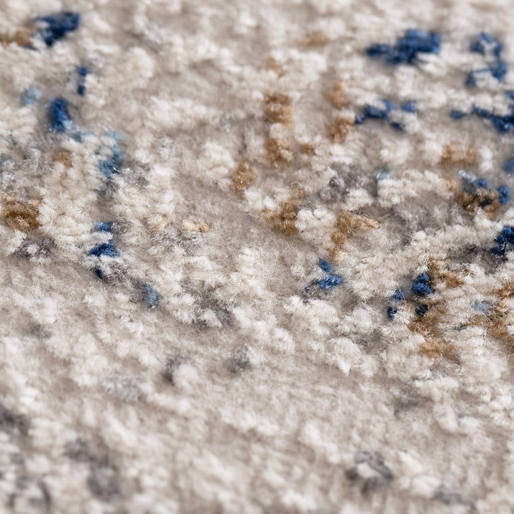 Roma Navy Blue Ikat Rug