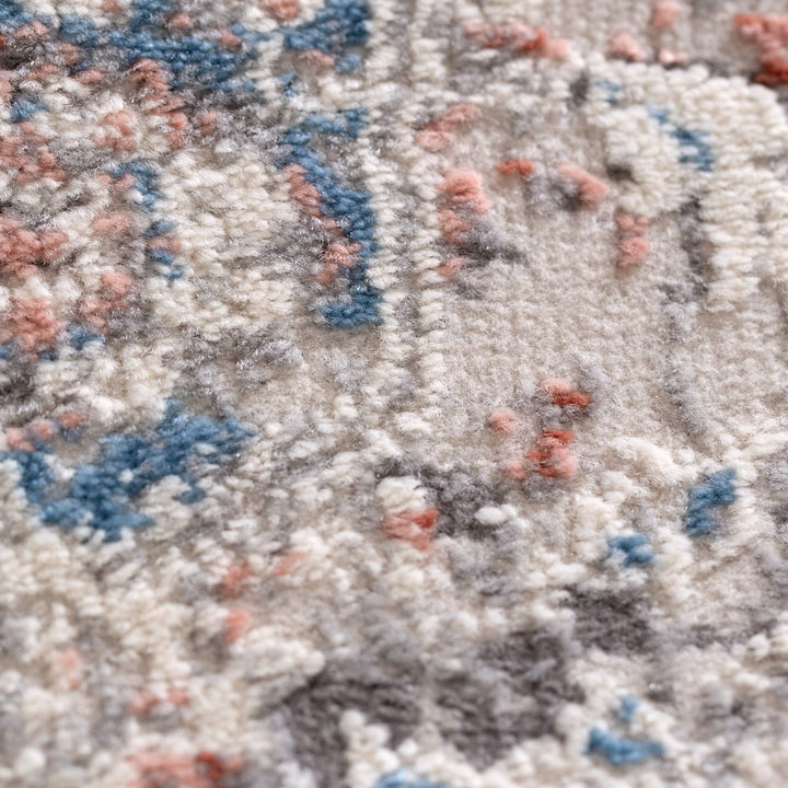 Roma Multi Grey Contemporary Rug
