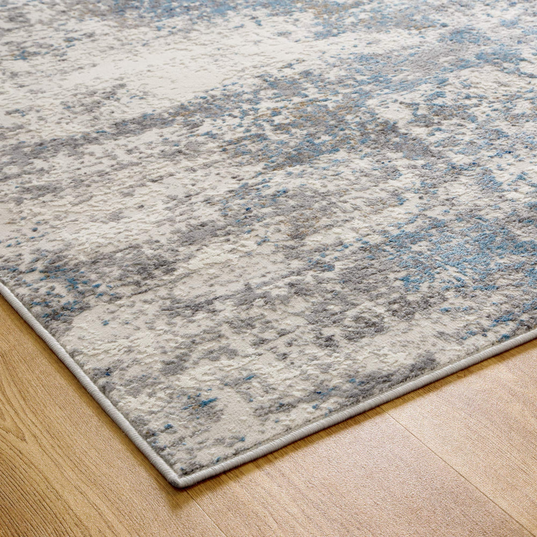Roma Navy Blue Modern Rug