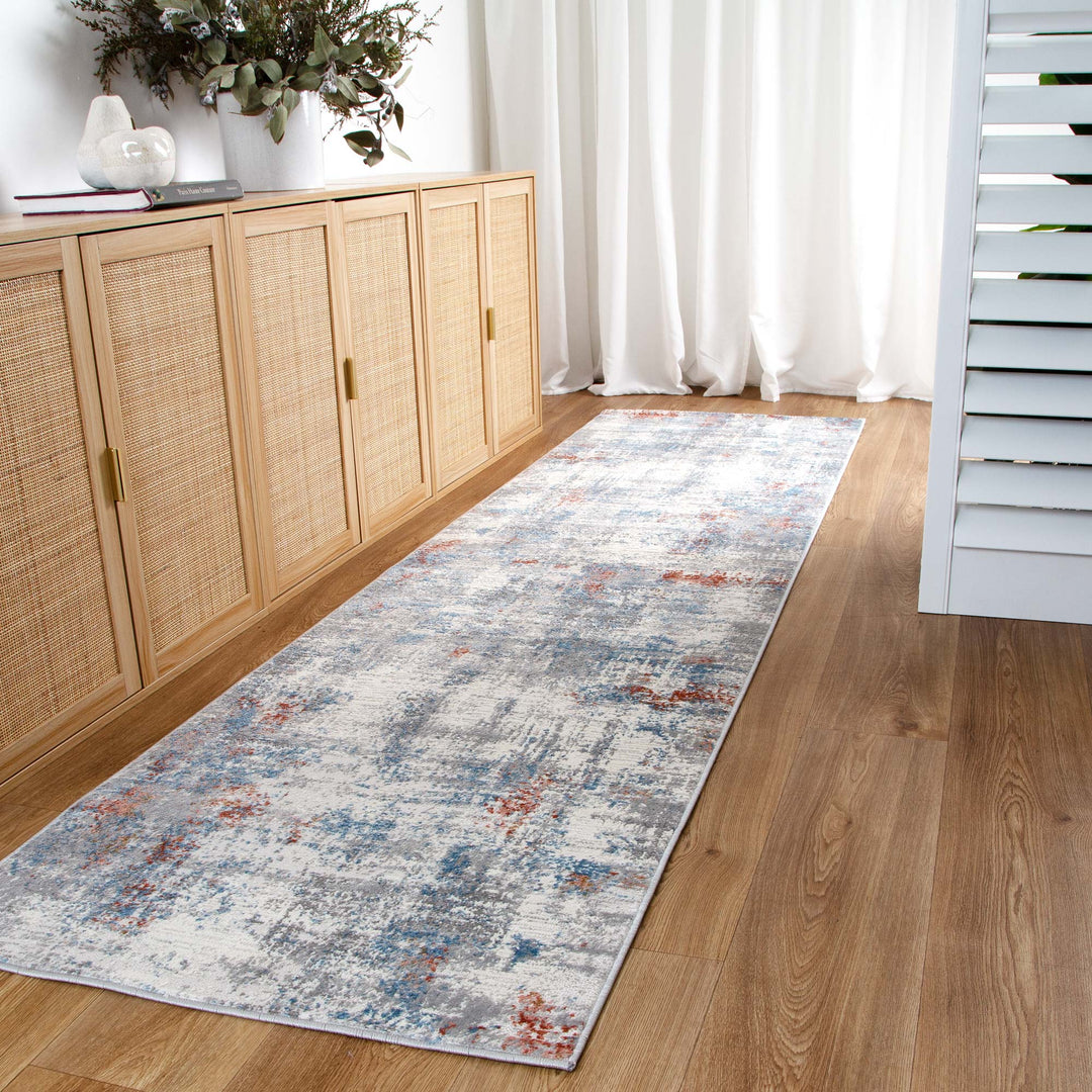 Roma Grey Multi Modern Rug