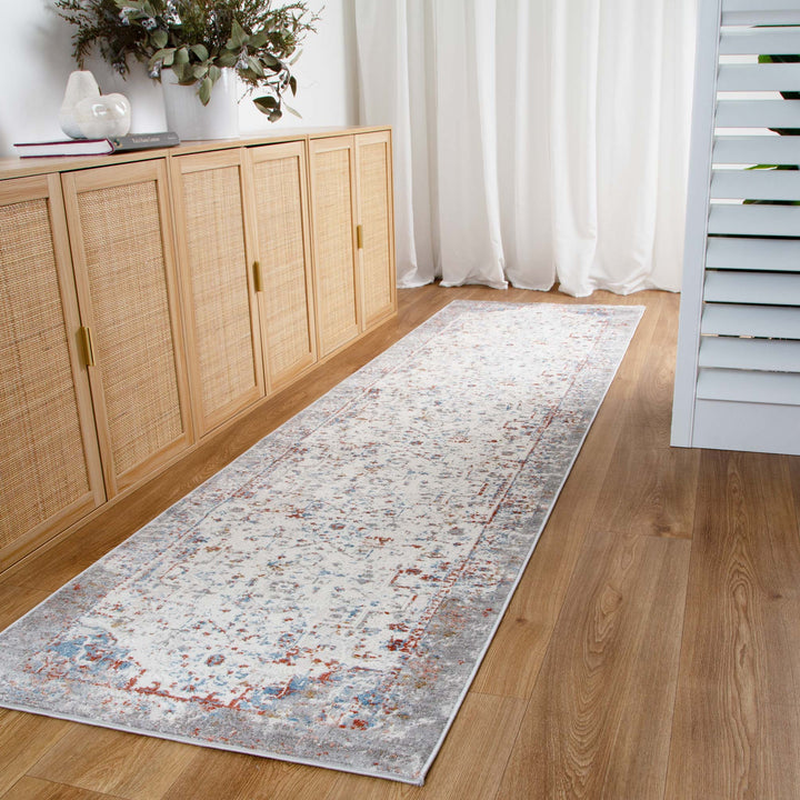 Roma Grey Multi Contemporary Rug