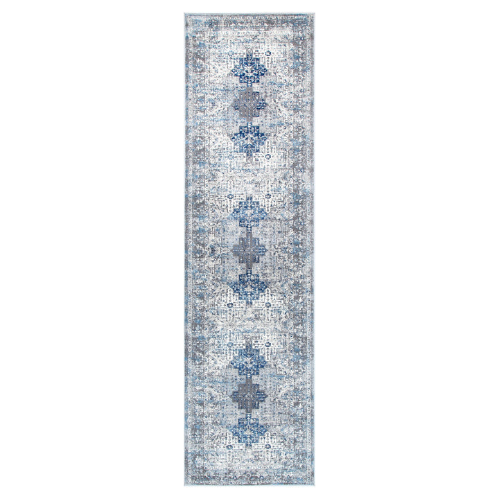 Roma Navy Blue Oriental Rug