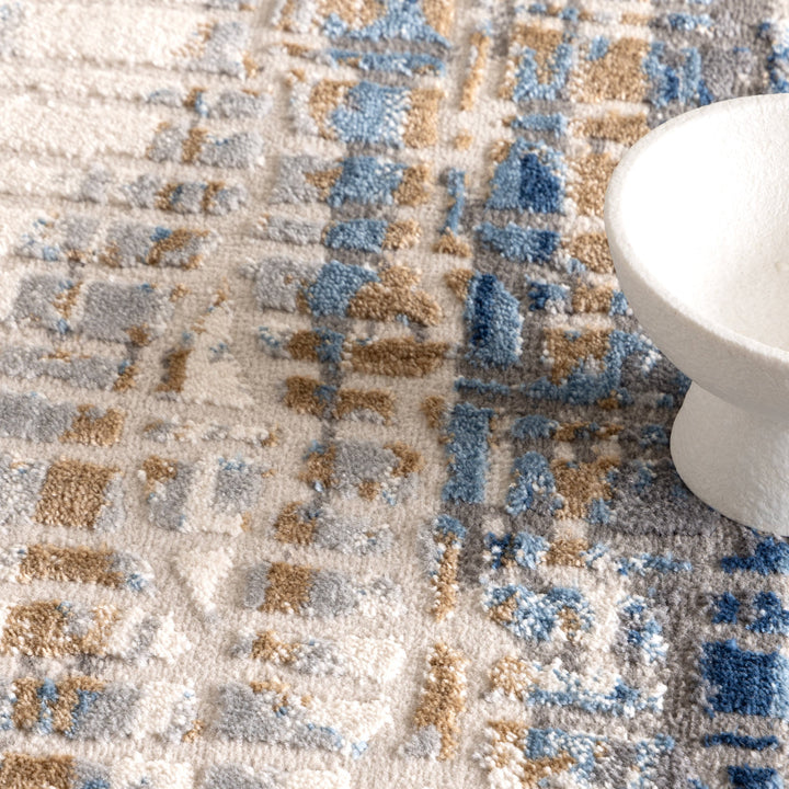 Roma White and Dark Blue