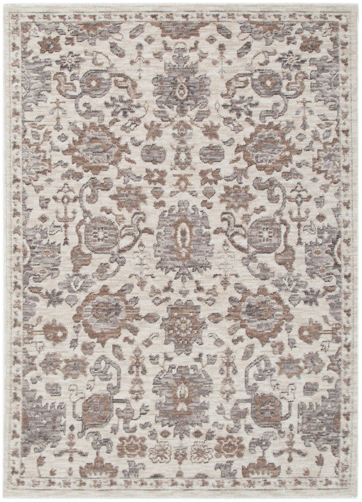 Shiraz Grey Beige Traditional Rug H108