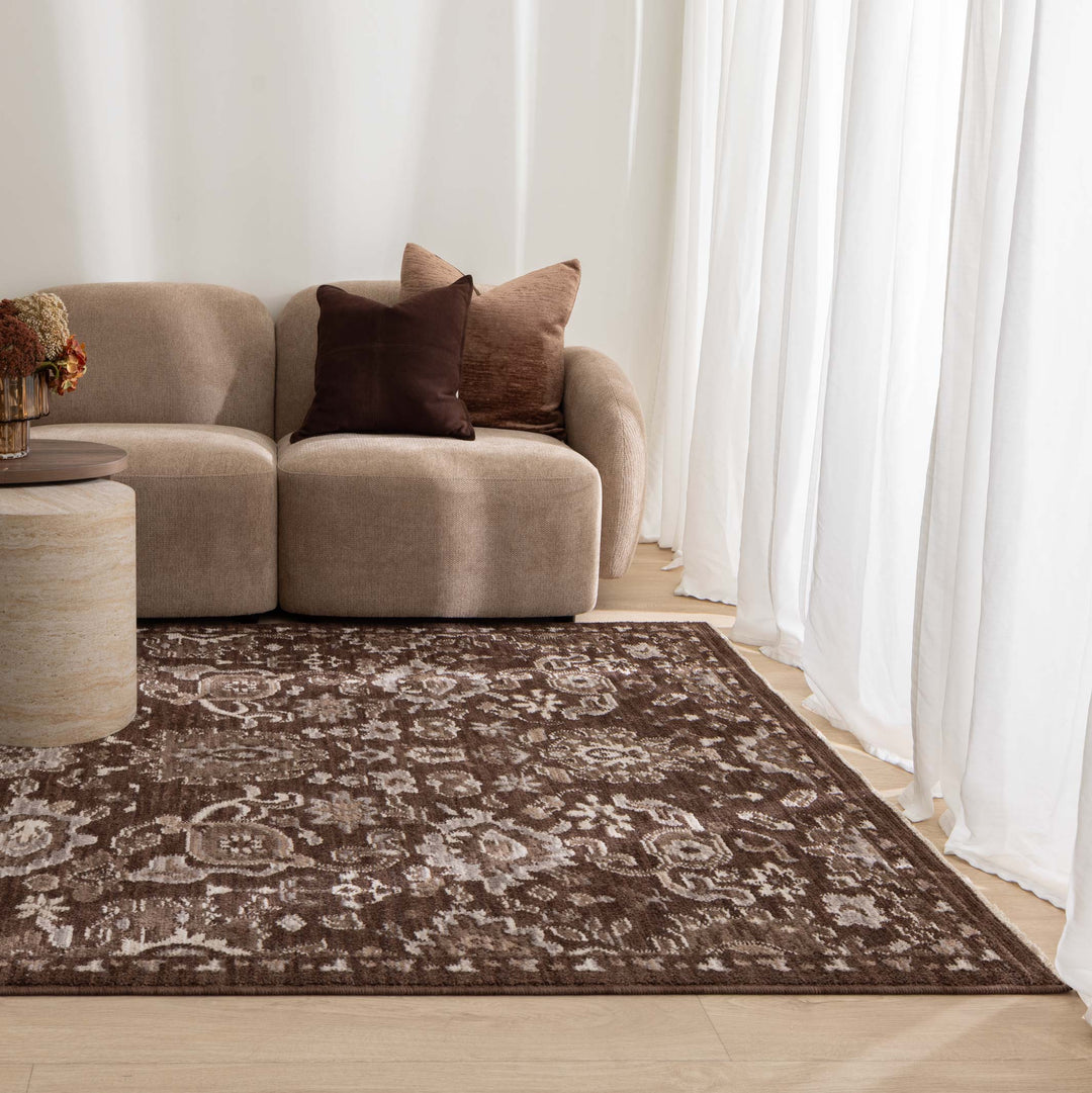 Shiraz Brown Traditional Rug H111