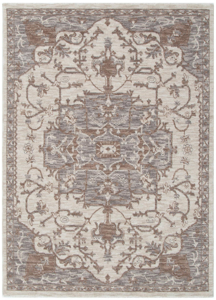 Shiraz Ivory Medallion Rug H115