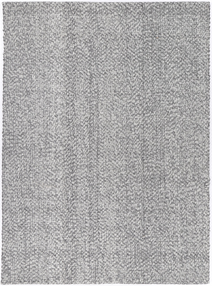 Nice Chignon Charcoal Wool Blend Rug