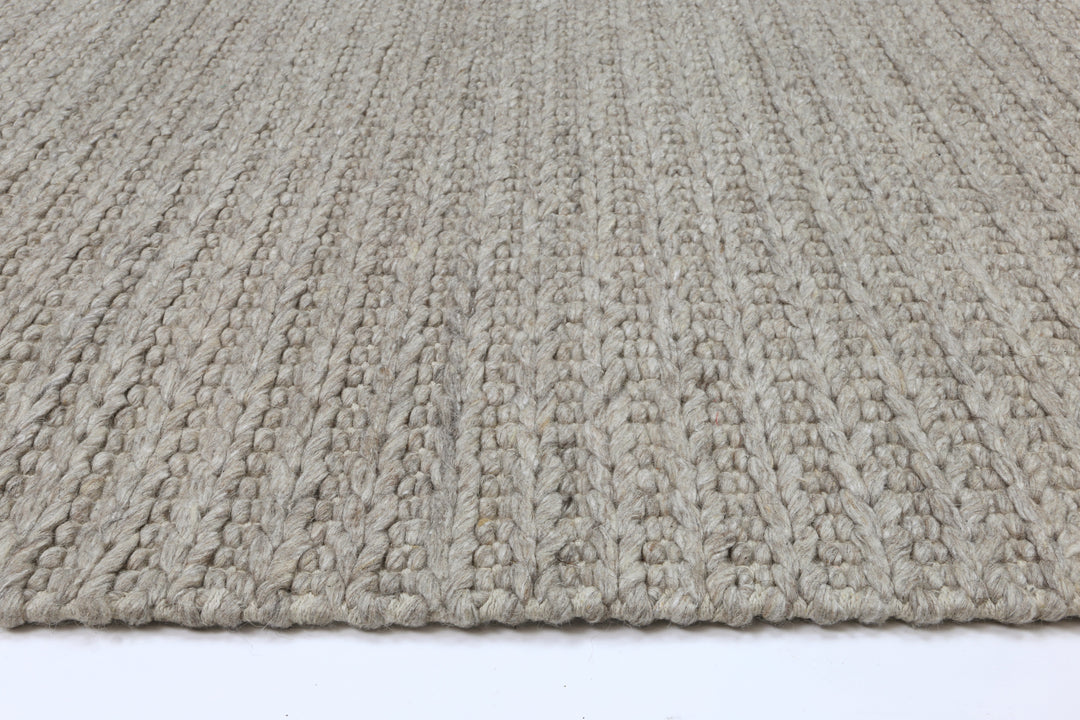Nice Cue Camel Wool Blend Rug