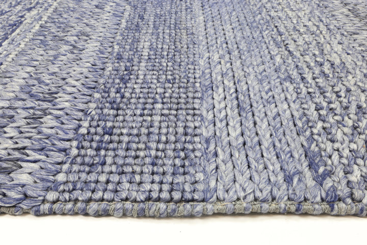 Nice Grace Blue Wool Blend Rug