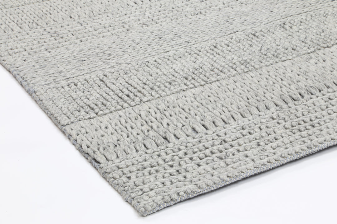 Nice Grace Grey Wool Blend Rug