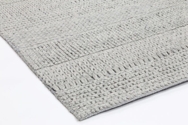 Nice Grace Grey Wool Blend Rug