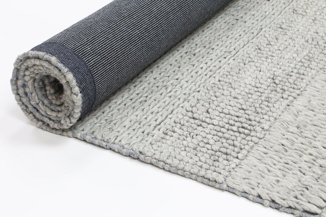 Nice Grace Grey Wool Blend Rug