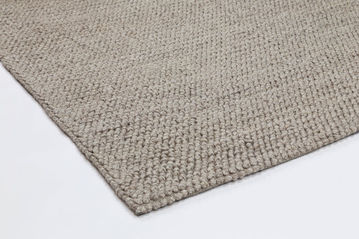 Nice Loopy Camel Wool Blend Rug