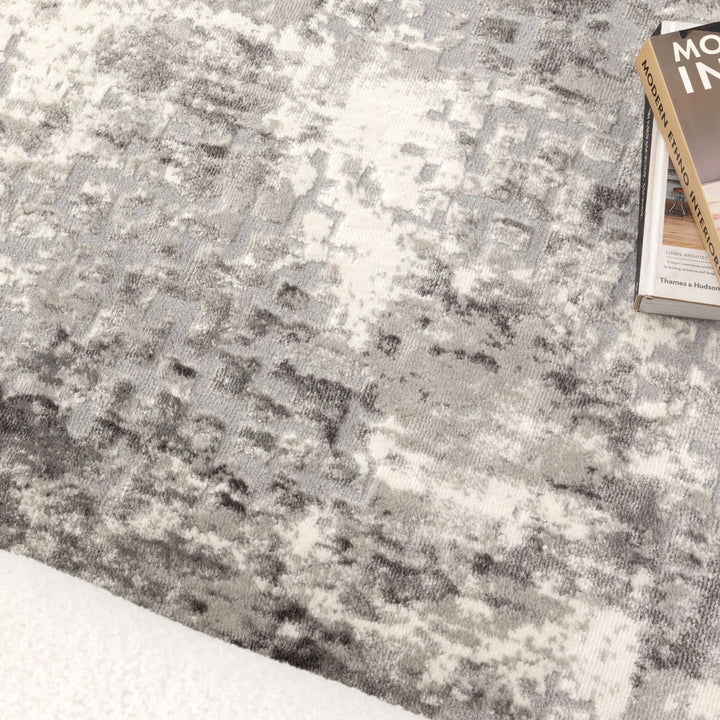 Capri Abstract Grey Rug