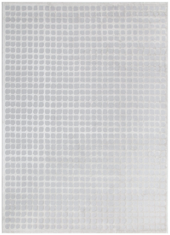Barca Geometric Shapes Grey Rug