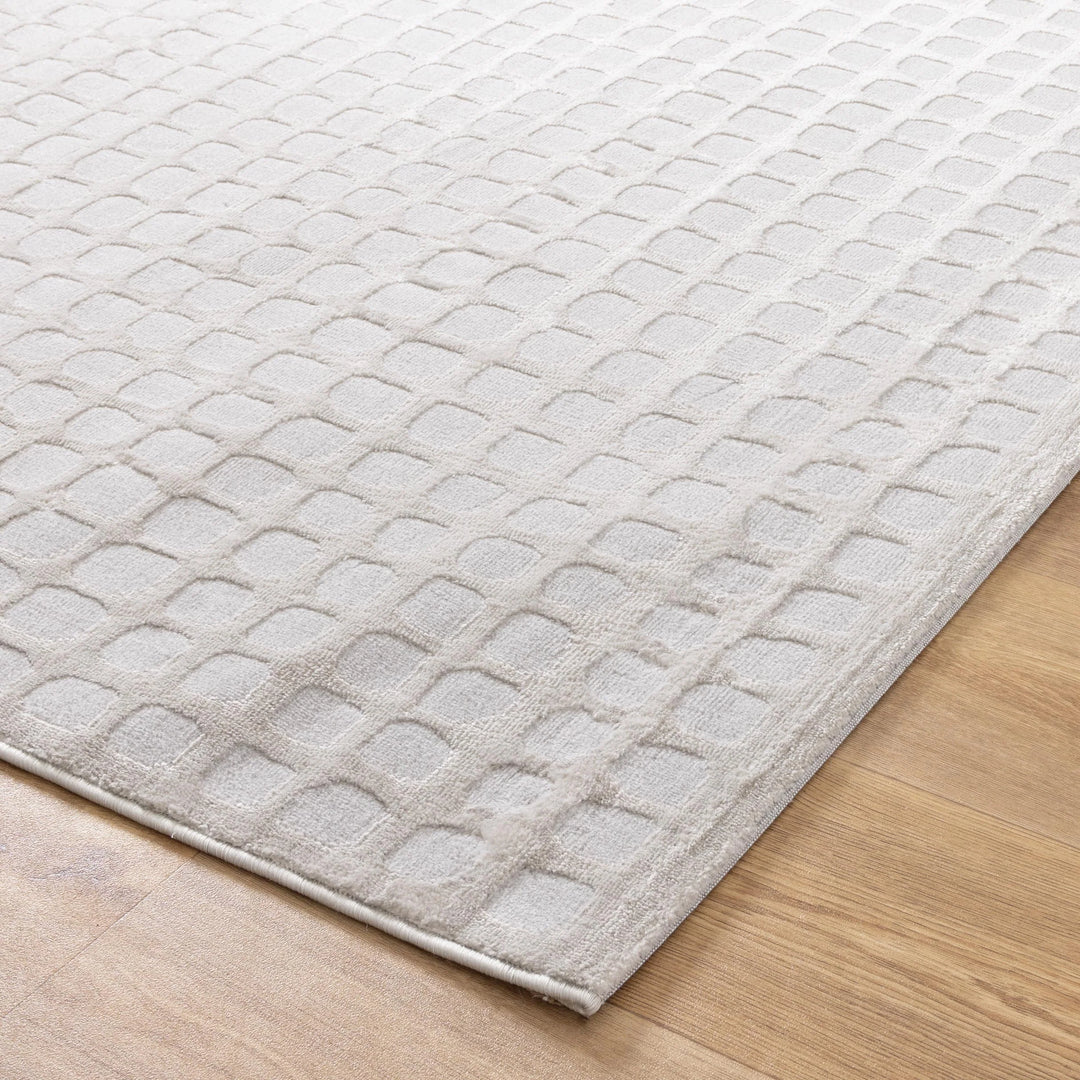 Barca Geometric Shapes Grey Rug