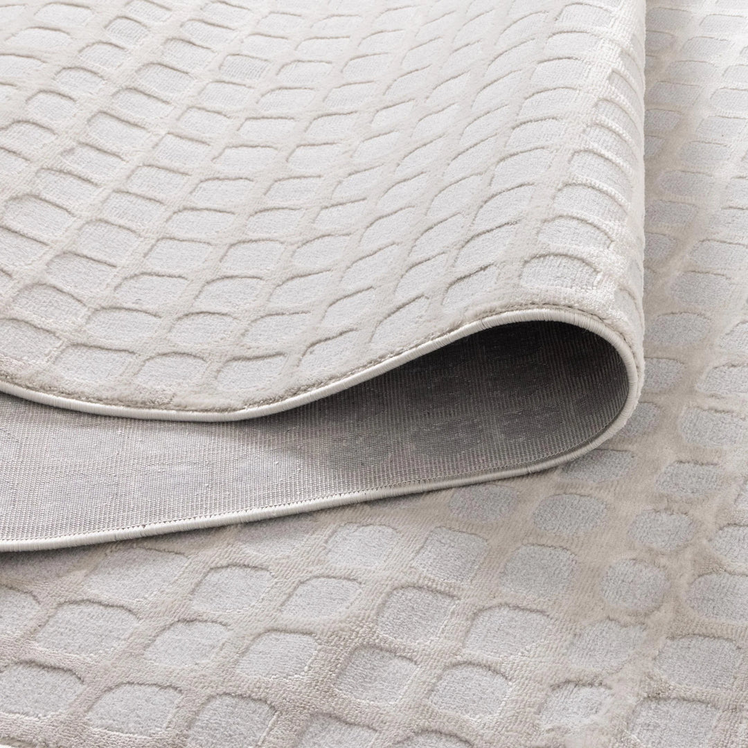 Barca Geometric Shapes Grey Rug