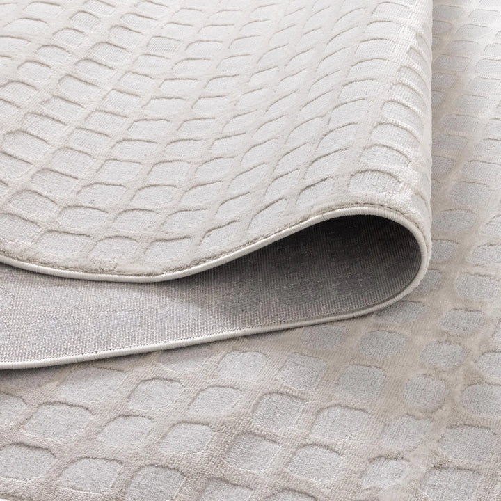 Barca Geometric Shapes Grey Rug