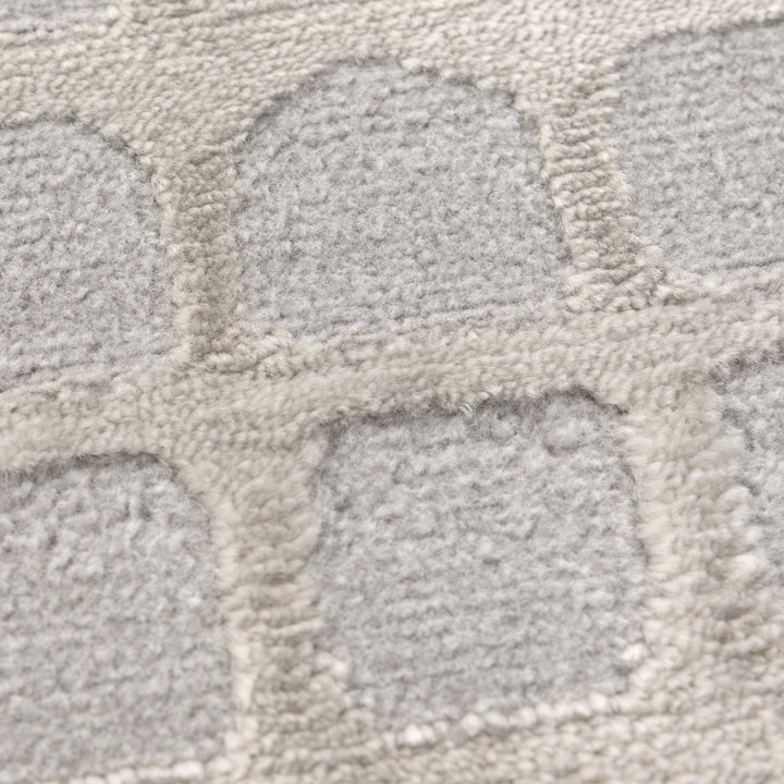 Barca Geometric Shapes Grey Rug