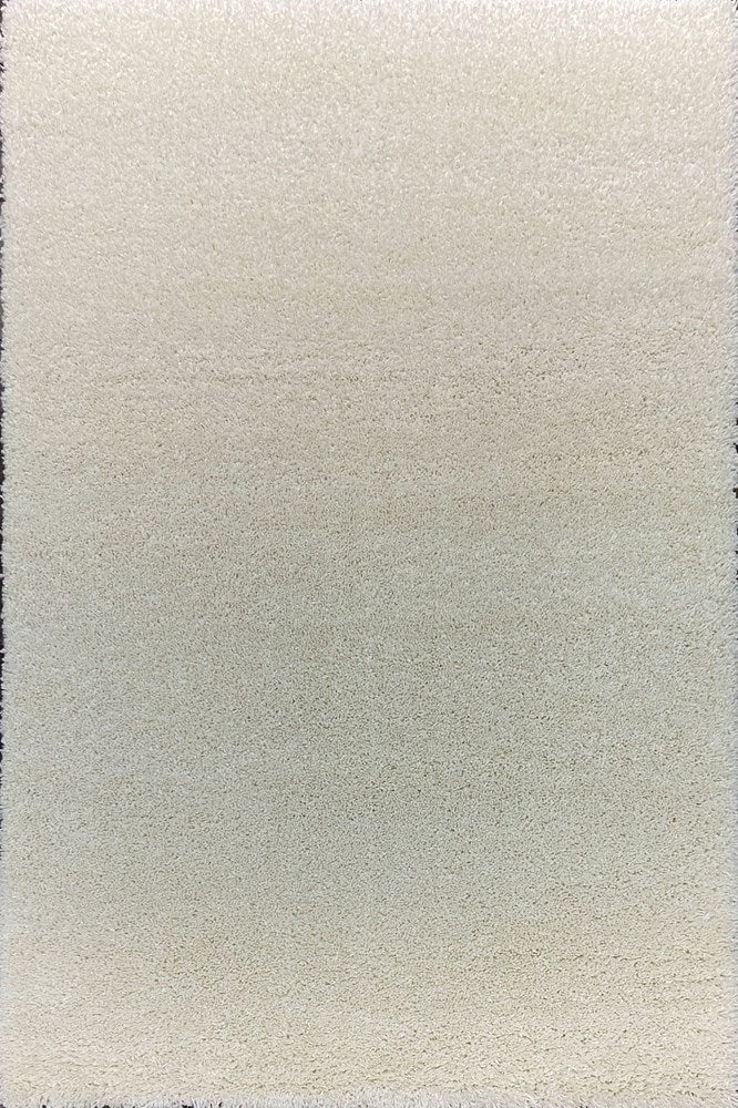 Shaggy cream rug - new range